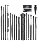 17 Pcs Stainless Steel Ear Wax Removal Tool Set with Cleaning Brush and Storage Box | Ear Cleaner Kit for Earwax Removal - Buy Online on GoSupps.com