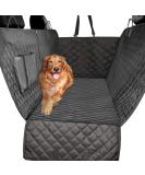 Vailge Waterproof Dog Car Seat Cover with Side Flaps - Black, Hammock Convertible Standard - Buy Online on GoSupps.com