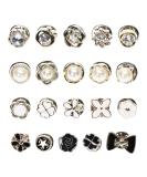 20Pcs Women's Enamel Shirt Brooch Pins for Coat Dress Decoration - Buy Online on GoSupps.com