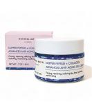 Natural Amor Copper Peptide Face Gel Moisturizer - Anti-Aging Collagen Cream for Rapid Firming & Wrinkle Reduction | 1.7 oz - Buy Online on GoSupps.com