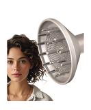 Diffuser Attachment for Shark FlexStyle Hair Dryer - Enhance Curls & Waves - Styling Tool for Natural Curly Wavy & Coily Hair - Grey - Buy Online on GoSupps.com