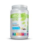 Vega One French Vanilla Nutritional Shake - Plant Based Vegan Protein Powder, Non-GMO, Gluten Free - 29.2 oz - Buy Online on GoSupps.com