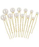 36 Pcs Wedding Pearl Hair Pins Bridal Pearl Rhinestone Wedding Hair Accessories, Pearl Bobby Hair Pins Clips for Brides Bridesmaid Gril Women (Single Pearl Hair Pins) - Buy Online on GoSupps.com
