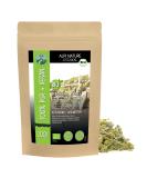 Organic Greek mountain tea cut (200g 7oz) cut flower stalks from controlled organic cultivation gently dried 100% pure and natural for the preparation of tea Sideritis Scardica Bio Mursal tea 200 GR - Buy Online on GoSupps.com