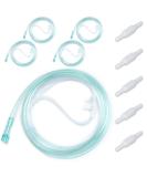 10PCS Adult Soft Nasal Cannula for Oxygen Concentrator - 7 FT Tubing with Nasal Tubing and Connectors - Buy Online on GoSupps.com