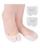 DYKOOK Covered Toe Sleeves 2 Pairs of Cushioning Gel Toe Caps Silicone Toe Protectors with Metatarsal Pads for Women & Men to Comfy Toes in Grinding Shoes Relieve Pain Prevent Calluses/Blisters - Buy Online on GoSupps.com