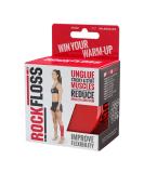 RockFloss Tack Mobility Band, Compression Muscle Recovery, Floss for Muscle Soreness, 2" & 4" Width, Red 2" Wide Band - Buy Online on GoSupps.com