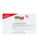 SEBAMED Cleansing Bar - Gentle Soap-Free Hydrating Cleanser for Sensitive Skin - Pack of 2 (150g) - Vitamins & Lecithin - Buy Online on GoSupps.com