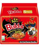 CNMART Samyang Double Spicy 2x Spicy Hot Chicken Flavour Ramen Noodles 140g (Pack of 5) - Buy Online on GoSupps.com
