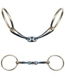 Harry's Horse Loose Ring Anatomical Double Jointed Sweet Iron Bit - 14mm Size 13.5 | International Shipping Available - Buy Online on GoSupps.com