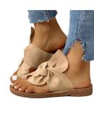 Bunion Splint Flat Sandals for Women - Brown, Size 8 | Comfy Orthopedic Flip Flops for Plantar Fasciitis/Hallux Valgus - Buy Online on GoSupps.com