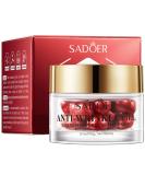 Sadoer Anti-Wrinkle Pill Serum | Essential Oil for Firmness & Smoothing | Anti-Aging Beauty Solution | 5 Benefits for Youthful Skin - Buy Online on GoSupps.com