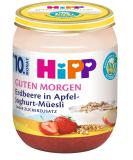 HiPP Strawberry in Apple Yoghurt Muesli pack of 6 (6 x 160 g) H 5400 Strawberry Yoghurt 160g 160 g (pack of 6) Single - Buy Online on GoSupps.com