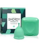 Buy SHORDY Menstrual Cup (Small) - Eco-Friendly Copa Kit for Women Up to 12 Hours Comfort Soft & Flexible - International Shipping Available - Buy Online on GoSupps.com