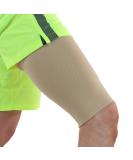NeoPhysio Medical Grade Elastic Compression Thigh Support Sleeve - Medium Beige (43-50cm) - Buy Online on GoSupps.com