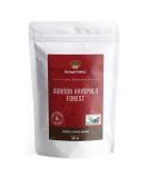 Uganda Coffee Beans 227g - Very Strong Dark Roast Ugandan Robusta Coffee - Uganda Kampala Forest - Brown Bear - For All Coffee Machines - Strength 5 - Donation to Free The Bears - Buy Online on GoSupps.com