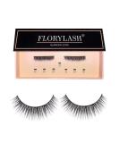Florylash |Glamor Look - magnetic eyelashes 3 magnets of course Magnetic Fake lashes without eyeliner 3D volume set reusable (size S 25 mm wide) - Buy Online on GoSupps.com