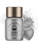 Buy Wwtop Silver Edible Glitter - 15g Tasteless Powder for Drinks Cakes Chocolates Cupcakes & More - Perfect for Parties & Baking - Buy Online on GoSupps.com