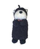 K Collection 3D Novelty Hot Water Bottle - Scottie Dog Design | Plush Cover | Premium Rubber HWB - Buy Online on GoSupps.com