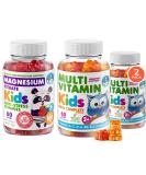 Dr. Moritz Kids Sugar-Free Magnesium Gummies & Multivitamin - Calm Supplement & Multivitamins for Children - Buy Online on GoSupps.com