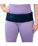 SI Belt for Sciatica Pain Relief | Sacroiliac Belt for Men & Women | Adjustable Hip Brace | Lower Back Pain Support | Fits XS to Plus Size (XXL 58-64) - Black - Buy Online on GoSupps.com