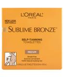 L'Oreal Paris Sublime Bronze Self-Tanning Body Towelettes 6-Count (Pack of 2) - Get a Sun-Kissed Glow at Home - Buy Online on GoSupps.com