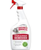 Nature s Miracle Cat Stain & Odor Remover - Enzyme Cleaner with Citrus Fragrance | 709 ml | Effective Dirt Removal - Buy Online on GoSupps.com