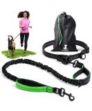 2-in-1 Jogging Line & Leash for Large/Medium Dogs | Double Handle Belly Belt Dog Leash - Perfect for Walking Jogging & Hiking - Buy Online on GoSupps.com