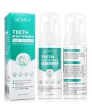 Toothpaste (2 pieces) foam toothpaste for pain-sensitive teeth fluoride-free toothpaste whitening anti caries deep cleaning rubber tooth cleaning foam Fluoridatur formulation foam tooth cream (2 Pack) - Buy Online on GoSupps.com