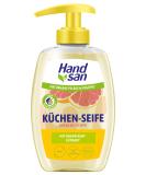 Hand San Liquid Soap - 300 ml | Nourishing Glycerin & Natural Grapefruit Extract | Odor-Eliminating Kitchen Soap | International Shipping Available - Buy Online on GoSupps.com