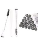 20 Pcs Disposable Mascara Brushes & Wands Set - Eyelash & Eyebrow Makeup Tool | Perfect for Extensions & Cleaning - Buy Online on GoSupps.com