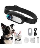 No Need WiFi Cat Neck Camera Sports Camera with Video Discs HD 1080P Mini Body Camera Indoor/Outdoor Wireless Pet Camera Dog Supplies Gift - Buy Online on GoSupps.com
