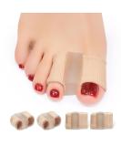 Gel Bunion Toe Separators | Silicone Spacers for Overlapping Toes | Breathable Foot Pain Relief for Men & Women - Buy Online on GoSupps.com