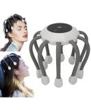 Top-Rated Electric Scalp Massager - 5 Modes Red LED Vibration Automatic | Perfect for Home & Travel - Buy Online on GoSupps.com