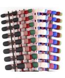 Flofia 336 PC Short Square Artificial Nails Set - Matt False Nails for DIY Nail Art - 14 Color Full Cover Fingernails - Buy Online on GoSupps.com