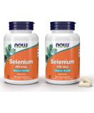 Selenium 200mcg 300 Veg Capsules (Pack of 2) | Non-GMO, Vegan, Kosher | Yeast-Free Formula - Buy Online on GoSupps.com
