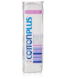 Cotton Plus - Square Makeup Remover Pads - 100% Cotton - 80 pieces - Buy Online on GoSupps.com