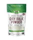 NOW Foods, Organic Non-Fat Dry Milk Powder with Protein and Calcium, Product of the USA, 12-Ounce (Packaging May Vary) dry milk powder 12 Ounce (Pack of 1) - Buy Online on GoSupps.com