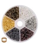 BEADNOVA 6mm Assorted Colors Open Jump Rings for Jewelry Making (900Pcs) - Buy Online on GoSupps.com