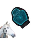 DHinkyoung Horse Massage Glove Horse Grooming Brush Multifunctional Horse Brush Glove Breathable Horse Hair Remover Mitt for Horse Dog and Cat Washing Grooming Shedding - Buy Online on GoSupps.com
