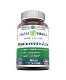 Amazing Nutrition Hyaluronic Acid 100 mg 120 Capsules - Buy Online on GoSupps.com