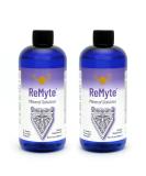 RnA ReSet ReMyte Electrolyte Mineral Solution Liquid Multi Mineral 480ml - 12 Minerals with Iodine, Selenium, Zinc, Magnesium - 2-Pack by Dr. Carolyn Dean - Buy Online on GoSupps.com