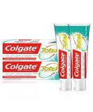 Colgate Total Plus Healthy Fresh Toothpaste 2x75ml - 12-Hour Proactive Protection & Complete Oral Care - Buy Online on GoSupps.com