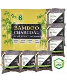 6-Pack Nature Fresh Air Cleaner Bags - Bamboo Charcoal Smell Eliminator for Home, Pets, Vehicle, Wardrobe & Bathroom - Buy Online on GoSupps.com