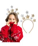 WLLHYF Glitter Star Headband - Sparkling Hair Accessory for Women & Girls | Perfect for Valentine's Day, Parties & Holidays - Buy Online on GoSupps.com