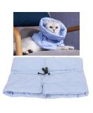 Adjustable Soft Polyester Elizabethan Cat Collar for Pets - S/M (M) - Buy Online on GoSupps.com