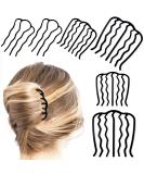 6 Piece Hair Side Combs Hair Fork Clip Teeth Hair Pin Stick for Updo Bun, U Shape Hair Combs for Vintage Hairstyle Hair Accessories - Buy Online on GoSupps.com