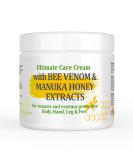 Bee Venom & Manuka Honey Ointment | Natural Relief for Jock Itch Eczema Psoriasis & More | Fast-Acting Moisturizer for Foot & Body - Buy Online on GoSupps.com