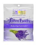 Aura Cacia Foam Bath Relaxing Lavender 2.5 oz - Case of 6 - Buy Online on GoSupps.com