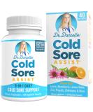 Dr. Danielle Cold Sore Assist - 120 Capsules with Lysine & Lemon Balm for Best Relief - Buy Online on GoSupps.com